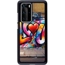 Coque Huawei P40 Pro - Valentine 2025 Love U Tag