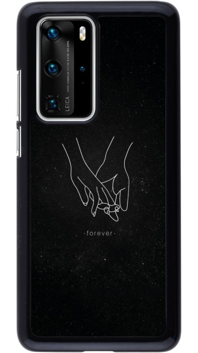 Coque Huawei P40 Pro - Valentine 2023 hands forever