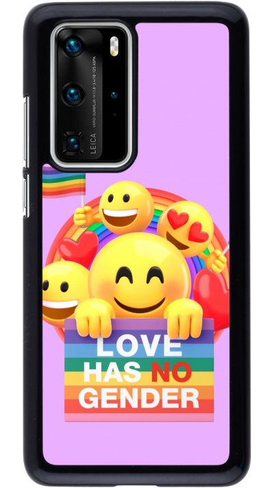 Coque Huawei P40 Pro - Valentine 2023 love has no gender