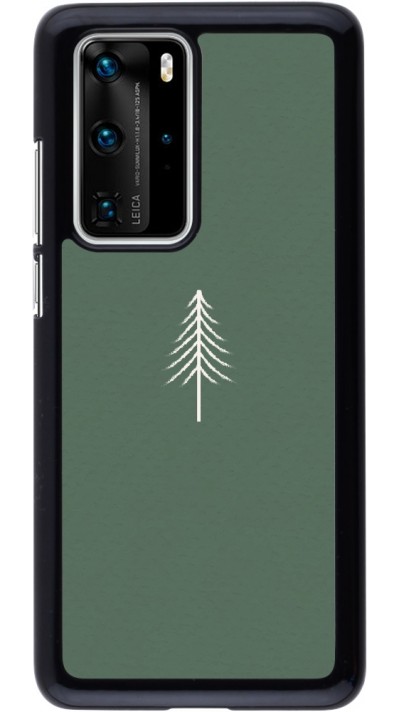 Coque Huawei P40 Pro - Christmas 22 minimalist tree