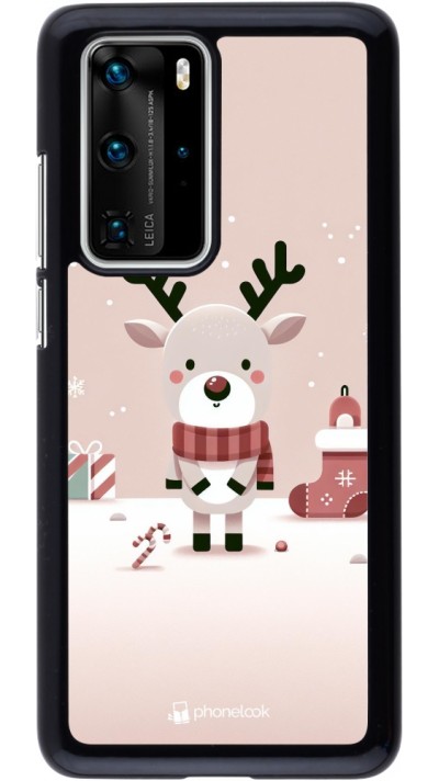 Coque Huawei P40 Pro - Noël 2023 Choupinette Renne