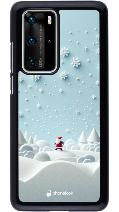 Coque Huawei P40 Pro - Noël 2023 Petit Père Flocon