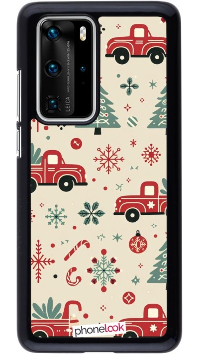 Coque Huawei P40 Pro - Noël 2024 Camion Sapin