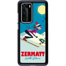 Coque Huawei P40 Pro - Zermatt Ski Downhill