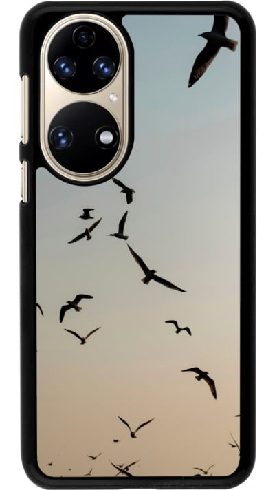Coque Huawei P50 - Autumn 22 flying birds shadow