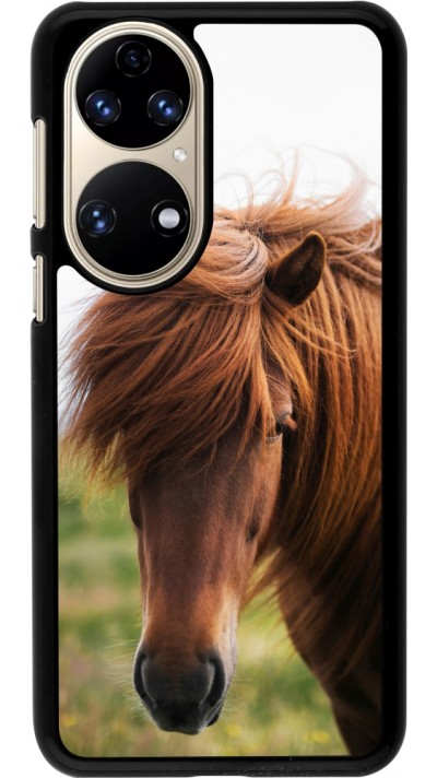 Coque Huawei P50 - Autumn 22 horse in the wind
