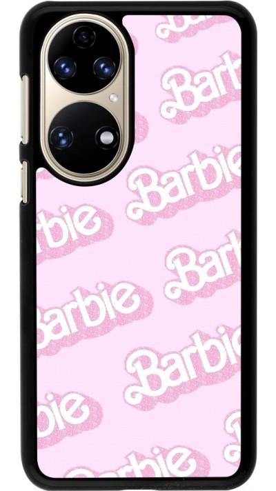 Coque Huawei P50 - Barbie light pink pattern