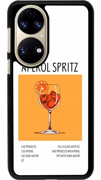 Coque Huawei P50 - Cocktail recette Aperol Spritz