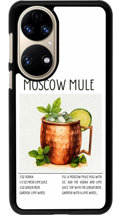 Coque Huawei P50 - Cocktail recette Moscow Mule