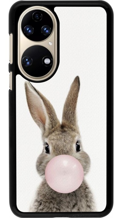 Coque Huawei P50 - Easter 2023 bubble gum bunny
