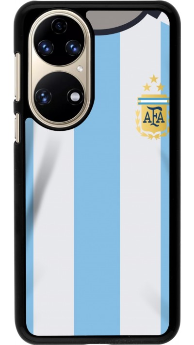 Coque Huawei P50 - Maillot de football Argentine 2022 personnalisable