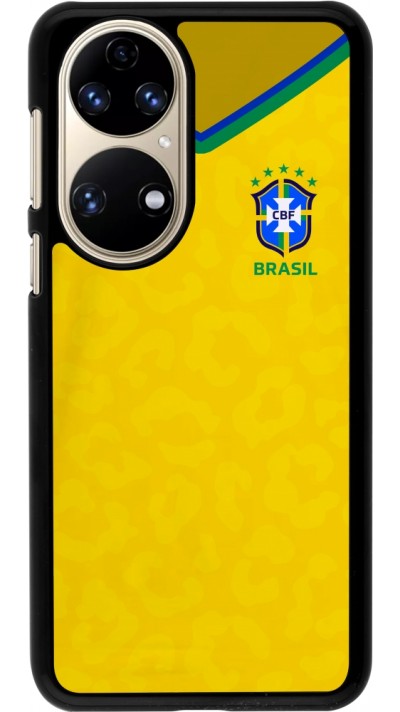 Coque Huawei P50 - Maillot de football Brésil 2022 personnalisable