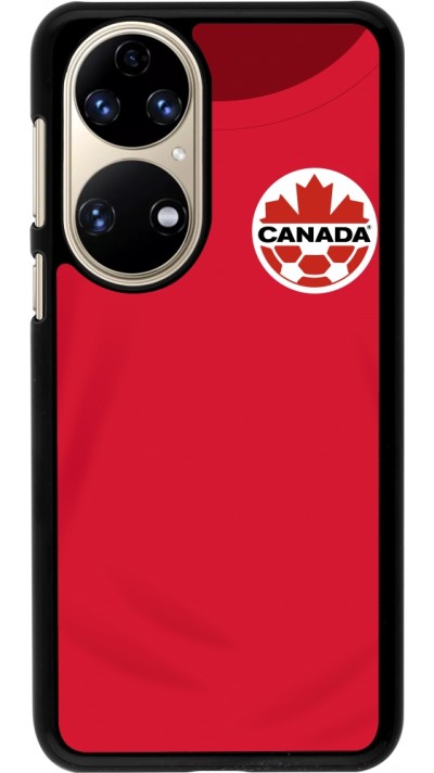 Huawei P50 Case Hülle - Kanada 2022 personalisierbares Fussballtrikot