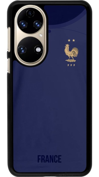 Coque Huawei P50 - Maillot de football France 2022 personnalisable