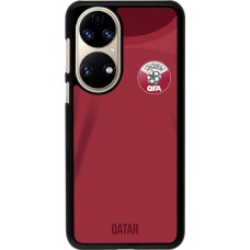 Coque Huawei P50 - Maillot de football Qatar 2022 personnalisable