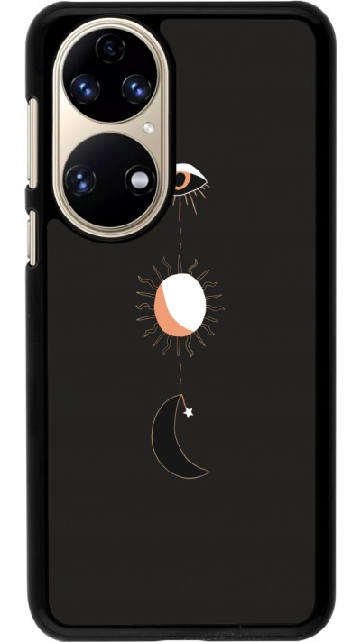 Huawei P50 Case Hülle - Halloween 22 eye sun moon