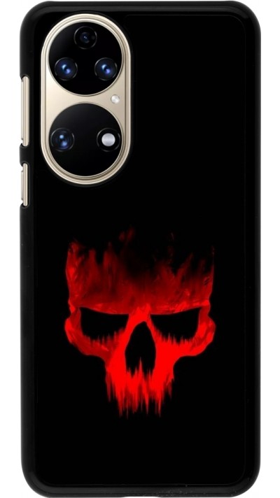 Huawei P50 Case Hülle - Halloween 2023 scary skull