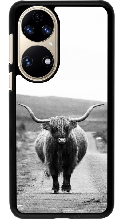 Coque Huawei P50 - Highland cattle