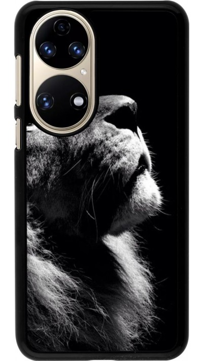 Coque Huawei P50 - Lion looking up