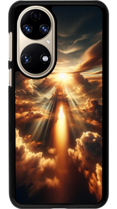 Huawei P50 Case Hülle - Himmelsleuchten Zenit