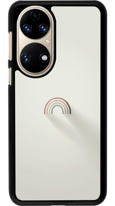 Huawei P50 Case Hülle - Mini Regenbogen Minimal