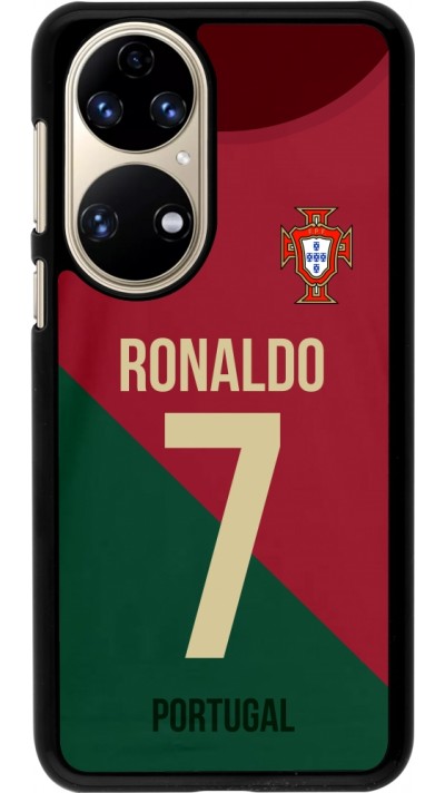 Coque Huawei P50 - Football shirt Ronaldo Portugal