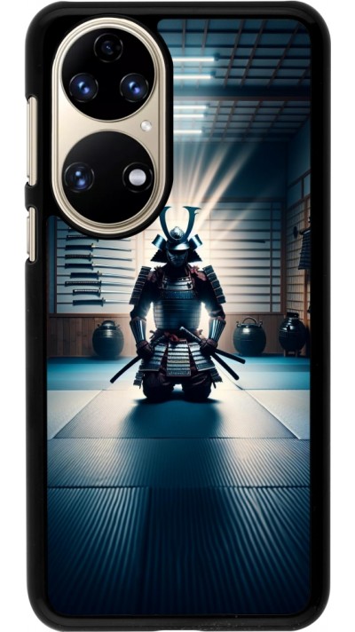 Huawei P50 Case Hülle - Samurai im Gebet