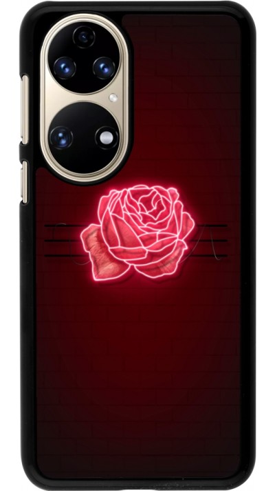 Huawei P50 Case Hülle - Spring 23 neon rose