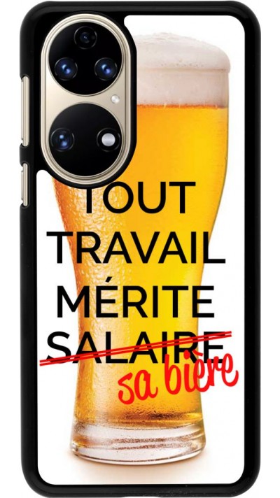 Hülle Huawei P50 - Tout travail mérite sa bière