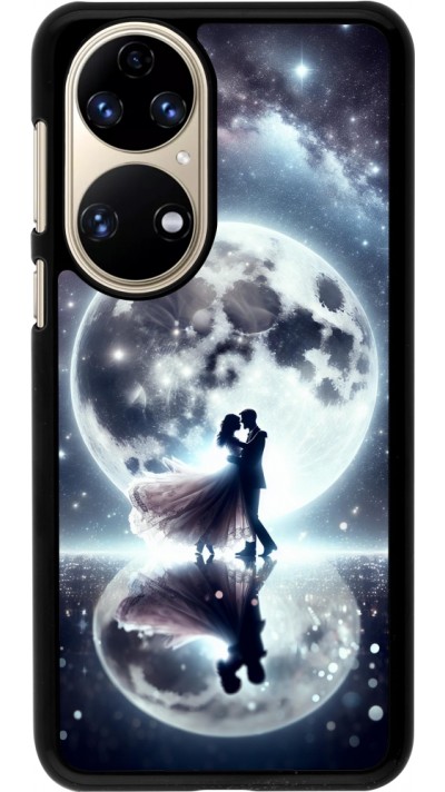 Coque Huawei P50 - Valentine 2024 Love under the moon