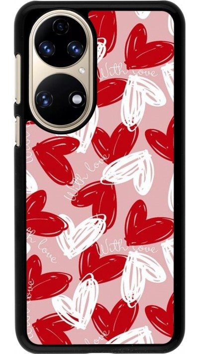 Coque Huawei P50 - Valentine 2024 with love heart