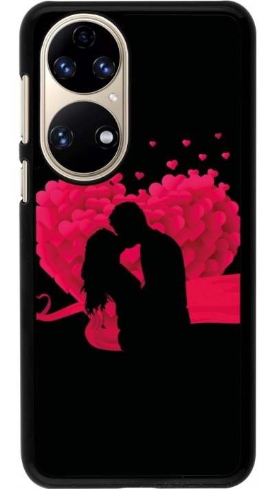 Coque Huawei P50 - Valentine 2023 passionate kiss
