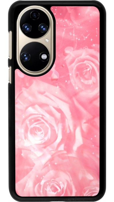 Coque Huawei P50 - Valentine 2023 bouquet de roses