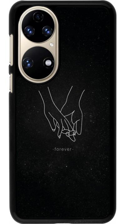 Coque Huawei P50 - Valentine 2023 hands forever