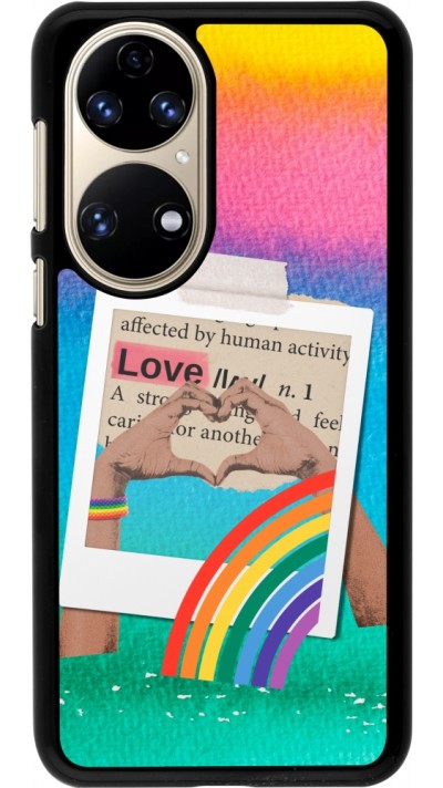 Coque Huawei P50 - Valentine 2023 love is for everyone