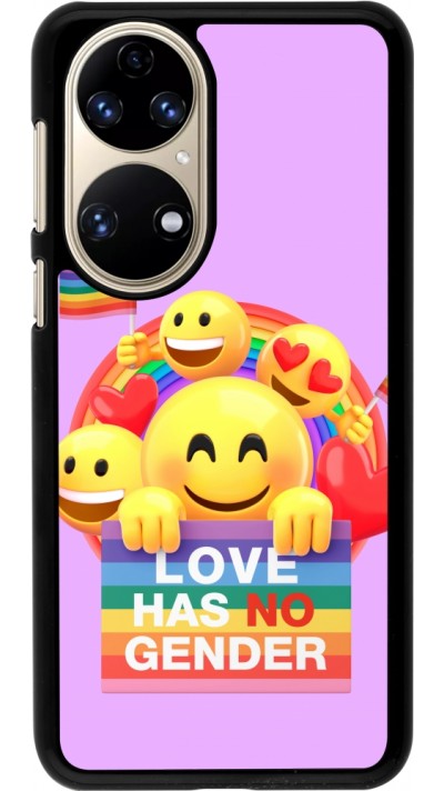 Coque Huawei P50 - Valentine 2023 love has no gender