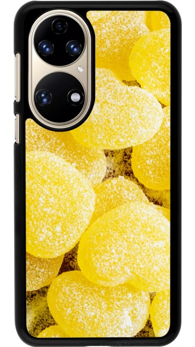 Coque Huawei P50 - Valentine 2023 sweet yellow hearts