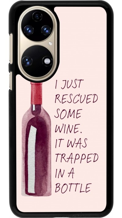 Huawei P50 Case Hülle - I just rescued some wine