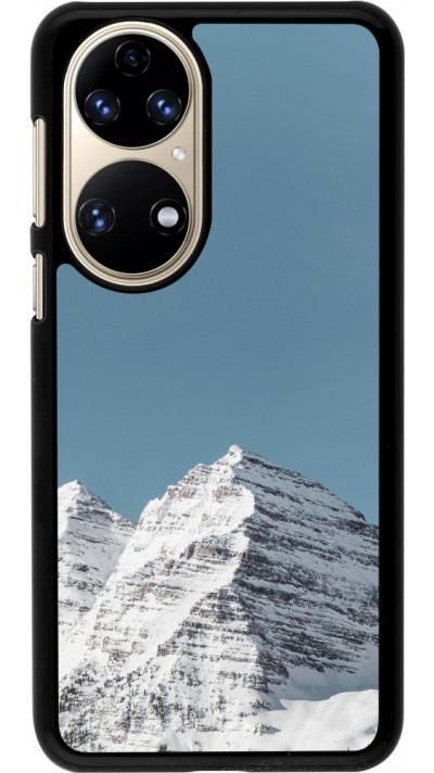 Coque Huawei P50 - Winter 22 blue sky mountain