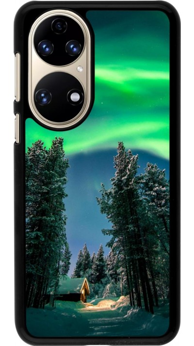Coque Huawei P50 - Winter 22 Northern Lights