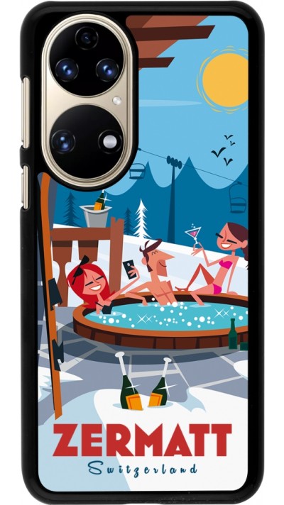 Coque Huawei P50 - Zermatt Mountain Jacuzzi