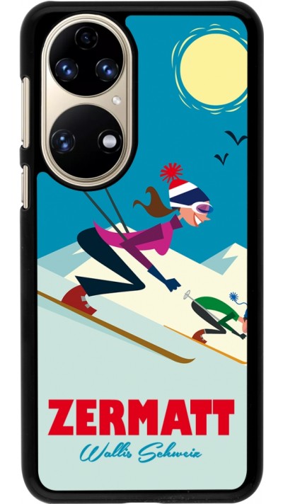 Coque Huawei P50 - Zermatt Ski Downhill