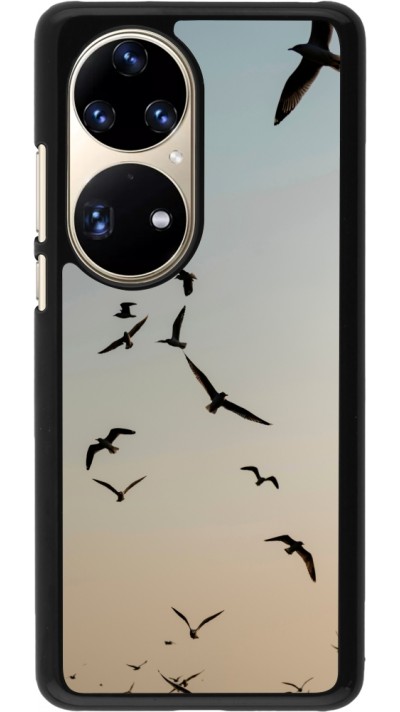 Coque Huawei P50 Pro - Autumn 22 flying birds shadow