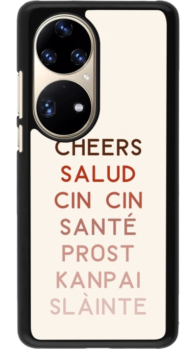 Huawei P50 Pro Case Hülle - Cocktail Cheers Salud