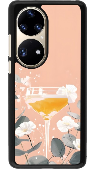 Huawei P50 Pro Case Hülle - Cocktail Flowers