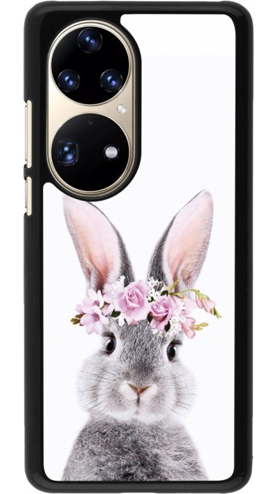 Huawei P50 Pro Case Hülle - Easter 2023 flower bunny