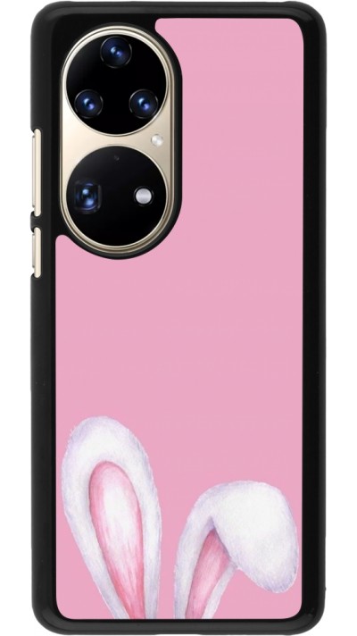 Coque Huawei P50 Pro - Easter 2024 pink bunny ears