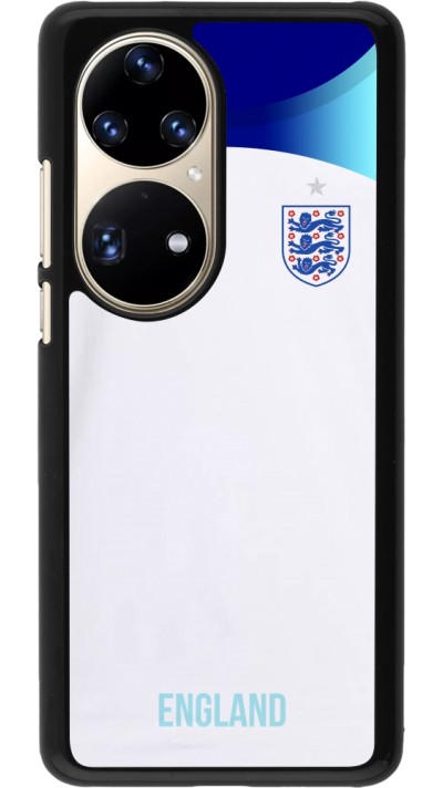Huawei P50 Pro Case Hülle - England 2022 personalisierbares Fußballtrikot