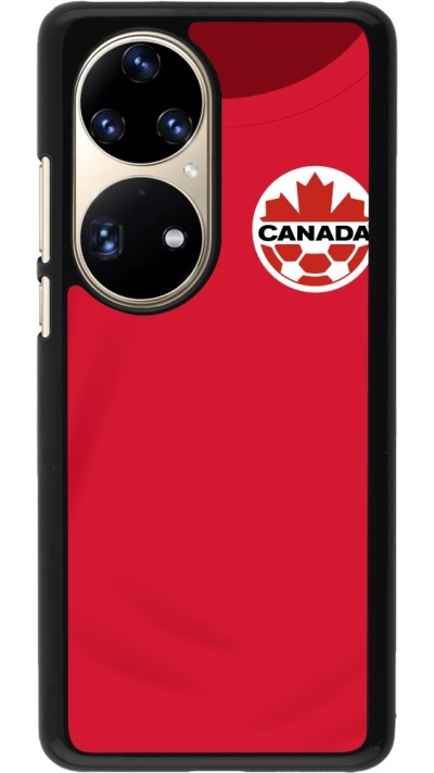 Huawei P50 Pro Case Hülle - Kanada 2022 personalisierbares Fussballtrikot