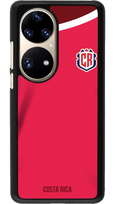 Huawei P50 Pro Case Hülle - Costa Rica 2022 personalisierbares Fussballtrikot